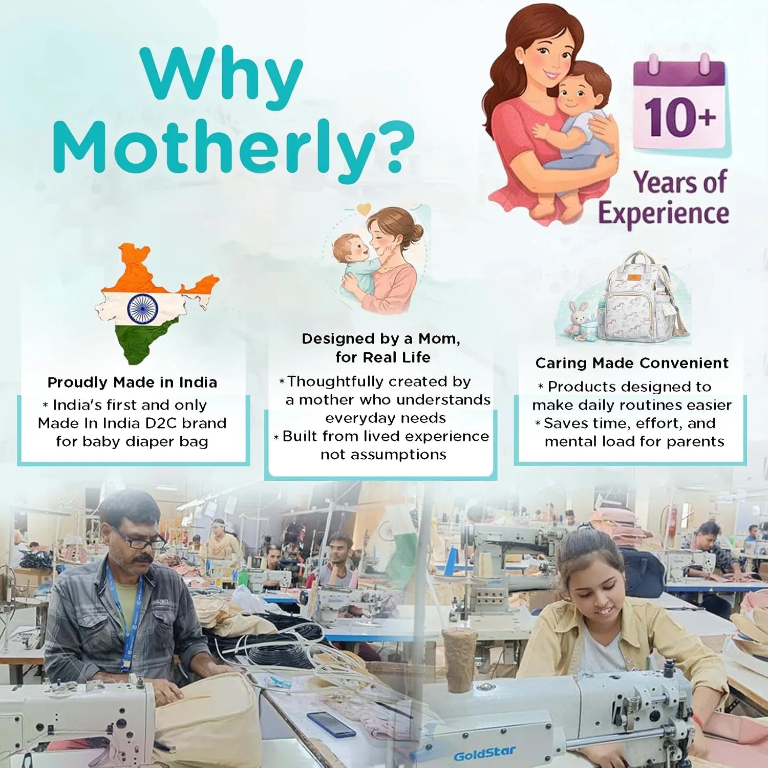 Motherly Patented Diaper Bag - view 9
