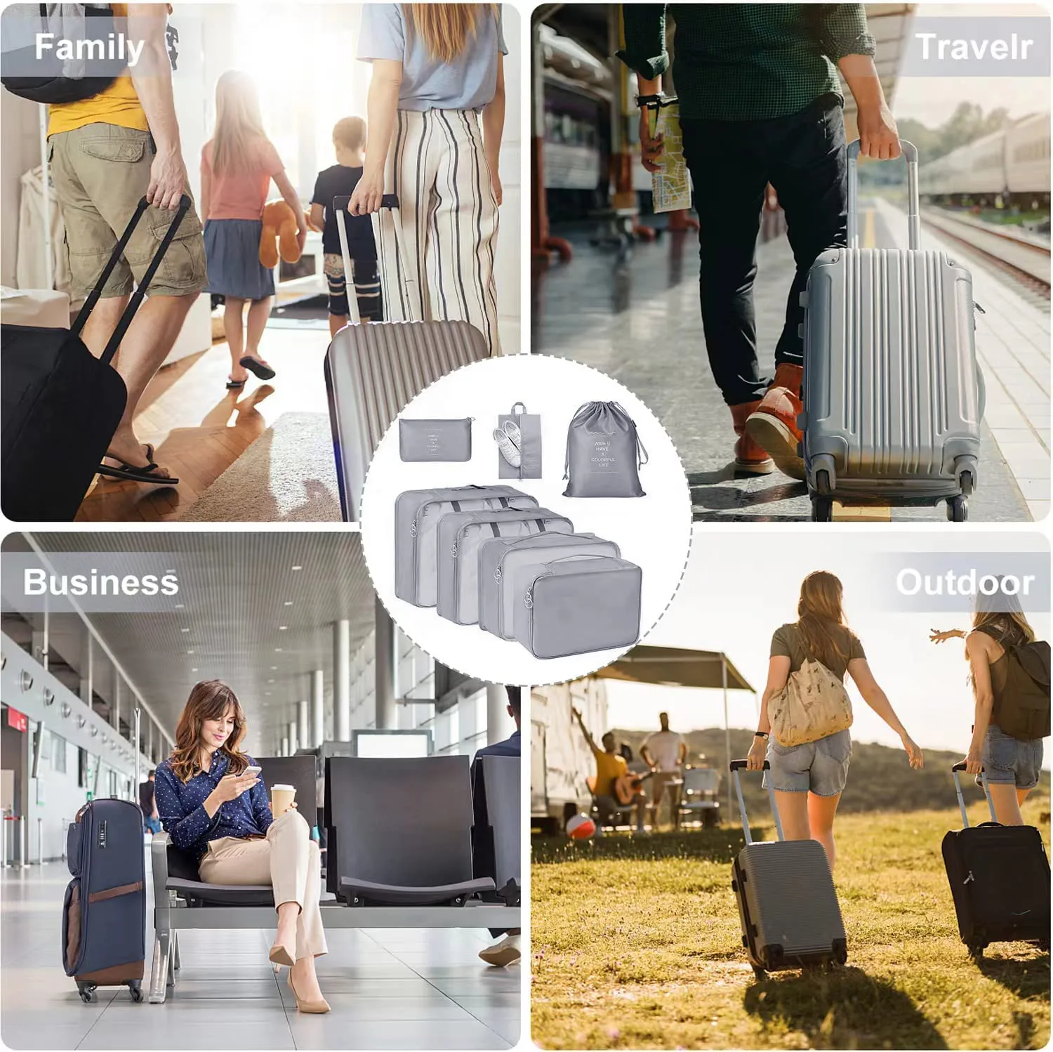 In-Depth Review: best packing cubes set - best packing cubes set – Niwlix Travel Organizer 7 in 1 Pack 6 Niwlix Travel Organizer 7 - view 5