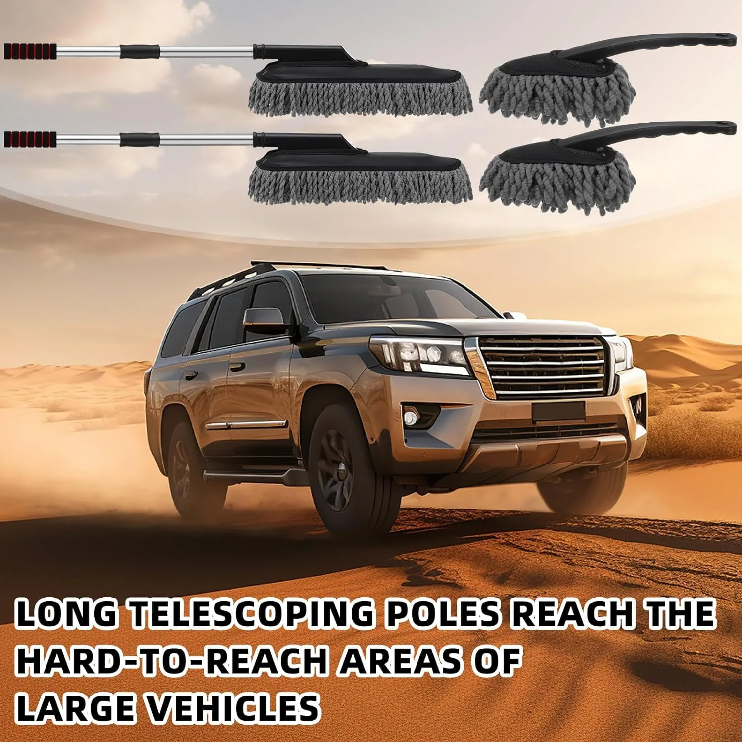 best car tool kit - Car Duster – Lint-Free & Scra 6 Car Duster – Lint - view 6