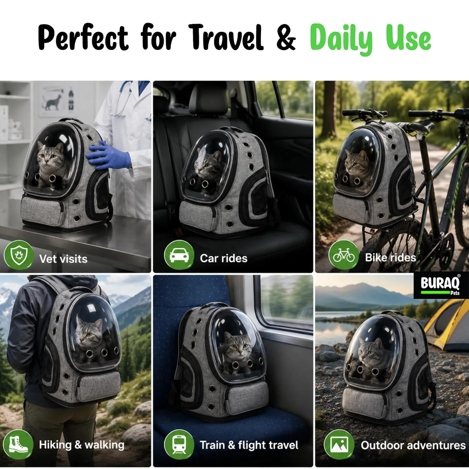 In-Depth Review: best cat carrier backpack - Buraq XL Astronaut Bubble Cat Backpack Carrier for Travel & Outdoor Use | | best cat carrier backpac 6 Buraq XL Astronaut Bubble - view 5