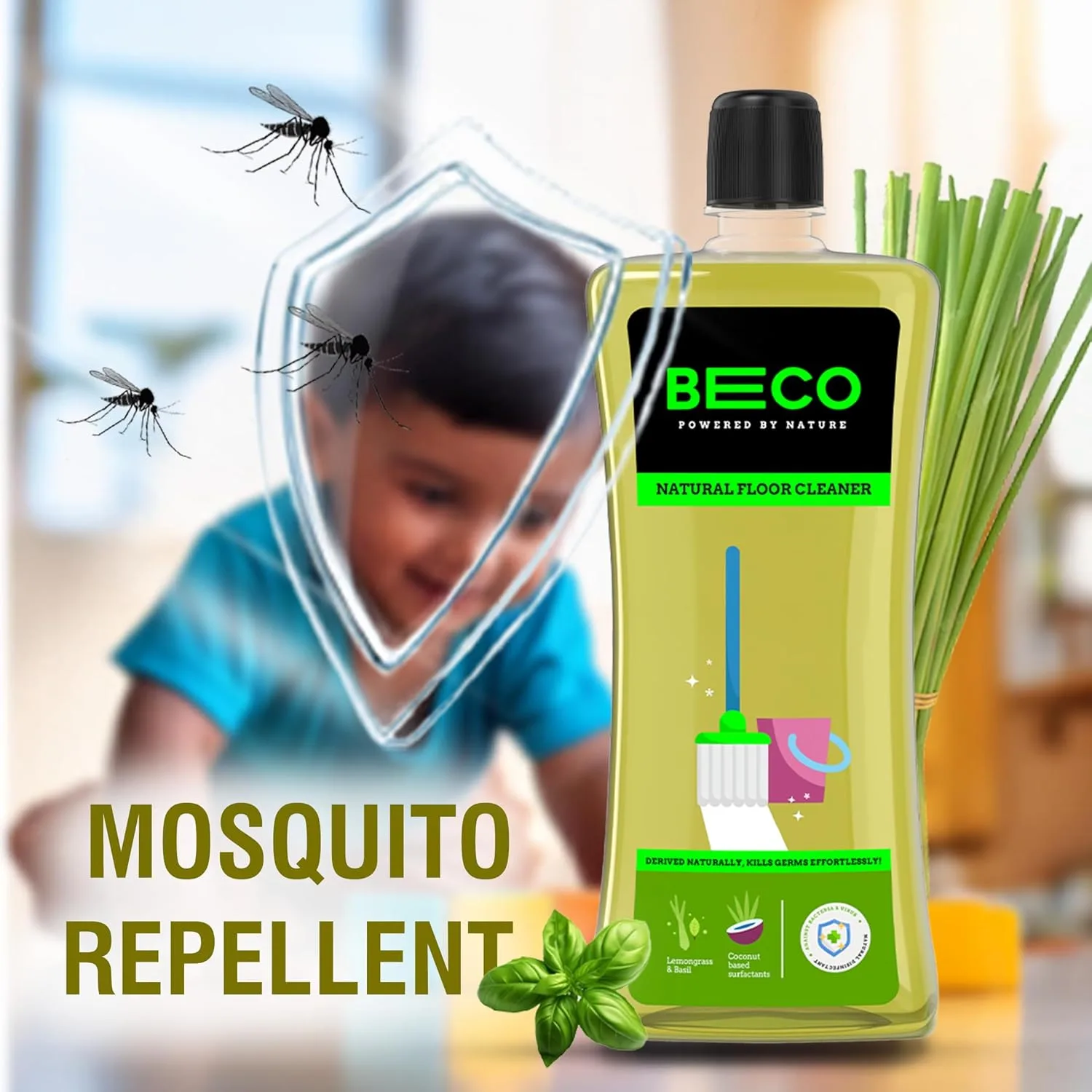 In-Depth Review: best floor cleaner liquid - Beco Natural Disinfectant Surface & Floor Cleaning Liquid | 2L Refill Pack | Non Toxic Germ Kill Formula 5 Beco Natural Disinfectan - view 4