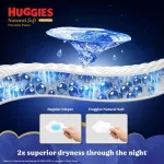 Huggies Natural Soft Overni - view 4