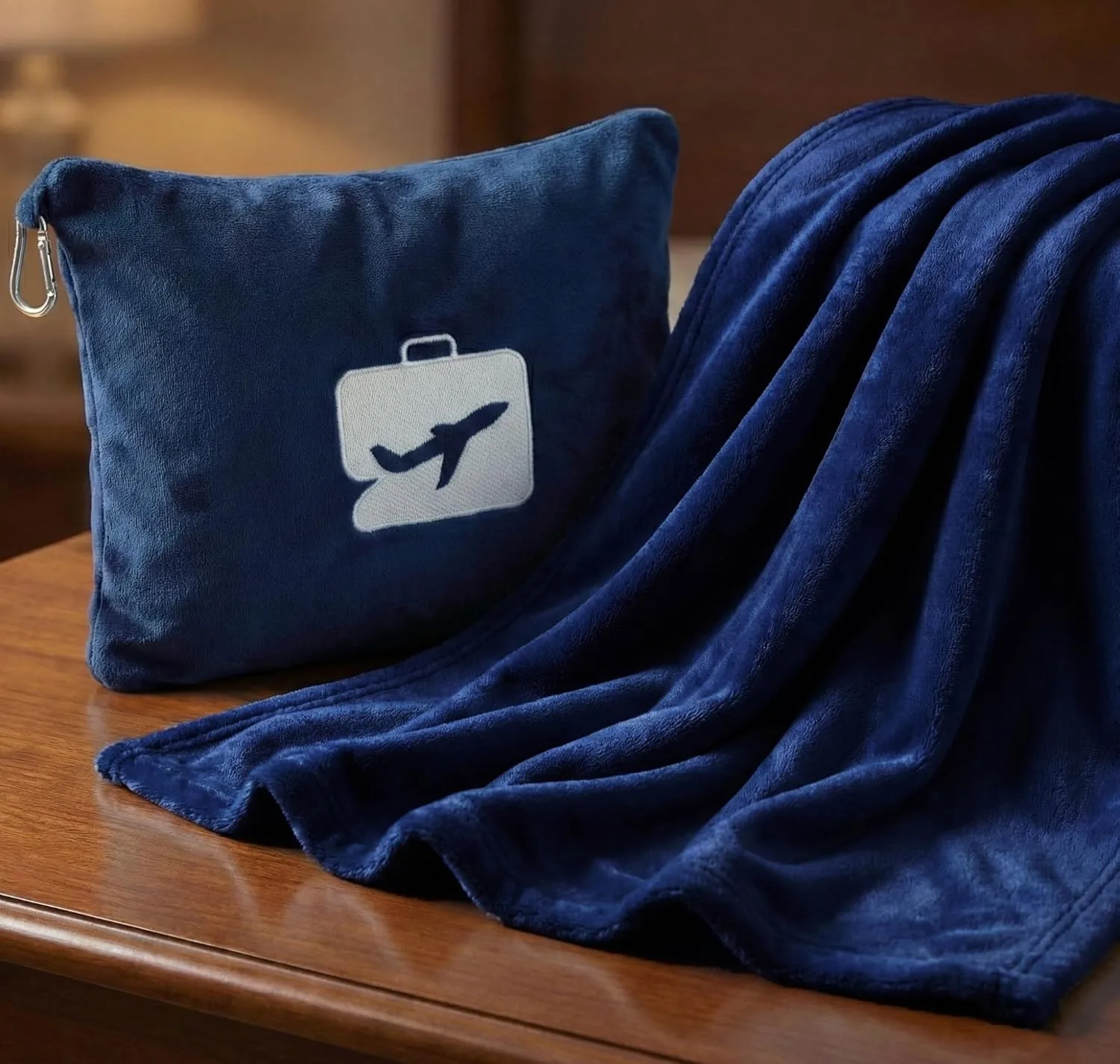 In-Depth Review: best travel pillow blanket - VAS COLLECTIONS Travel Pillow Blanket 2-in-1, Ultra Soft Flannel Blanket with Carry Case, 65x40 Inches, 2 best travel pillow blanket