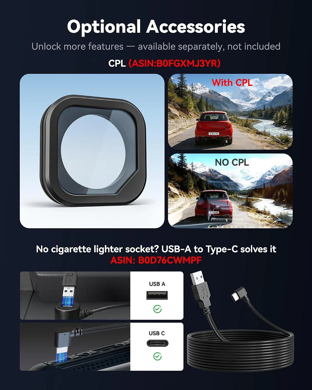In-Depth Review: best car dashboard camera - REDTIGER F17 2026 Edition 4K 3 Channel Dash Cam, Upgraded STARVIS 2 IMX675 Sensor, 4K Front+1080P Cabin+1 9 REDTIGER F17 2026 Edition 4K - view 8