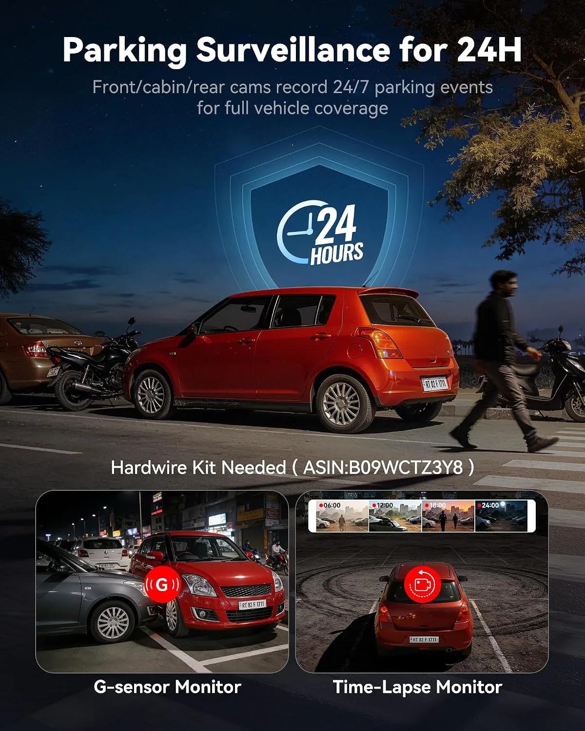 In-Depth Review: best car dashboard camera - REDTIGER F17 2026 Edition 4K 3 Channel Dash Cam, Upgraded STARVIS 2 IMX675 Sensor, 4K Front+1080P Cabin+1 8 REDTIGER F17 2026 Edition 4K - view 7