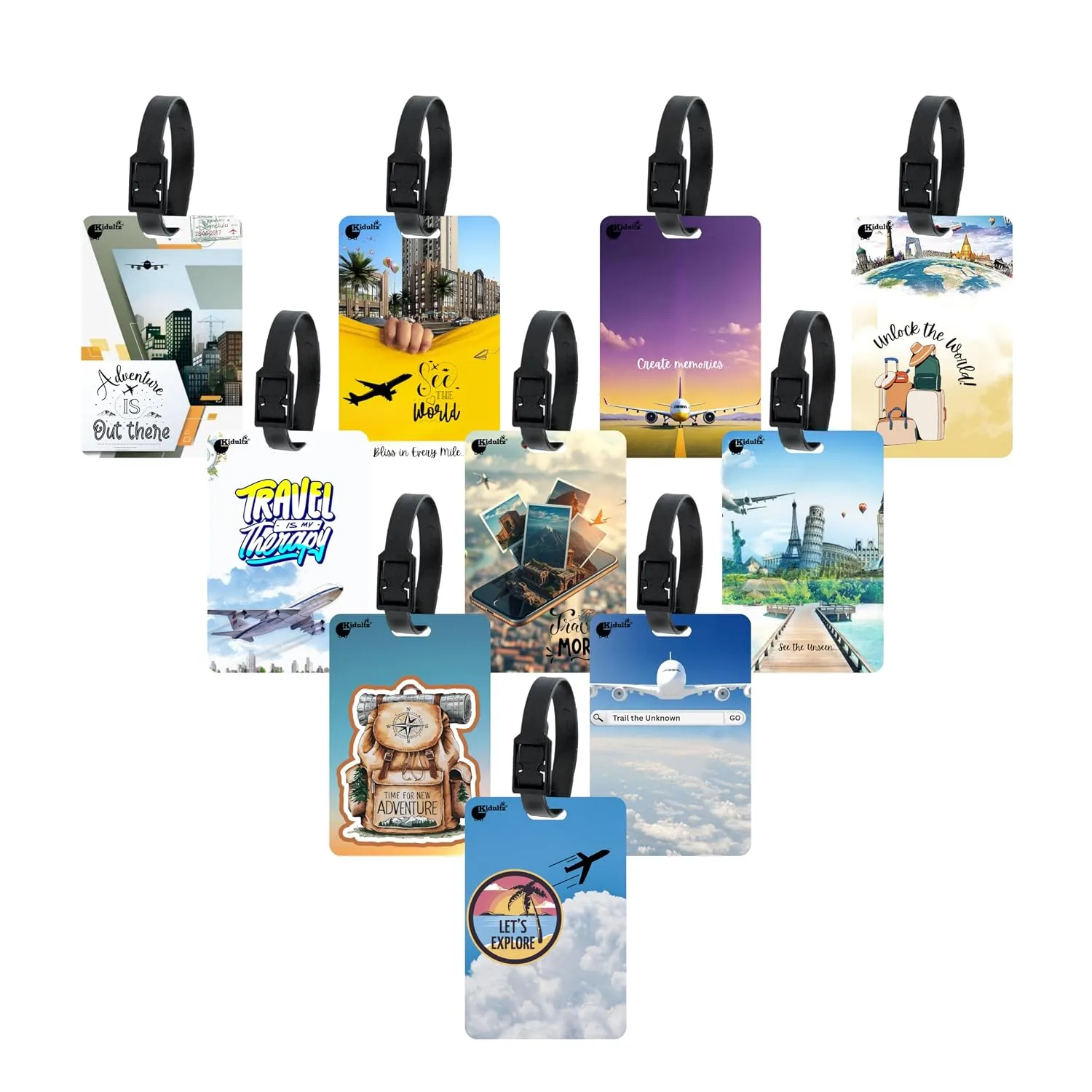 best luggage tag set
