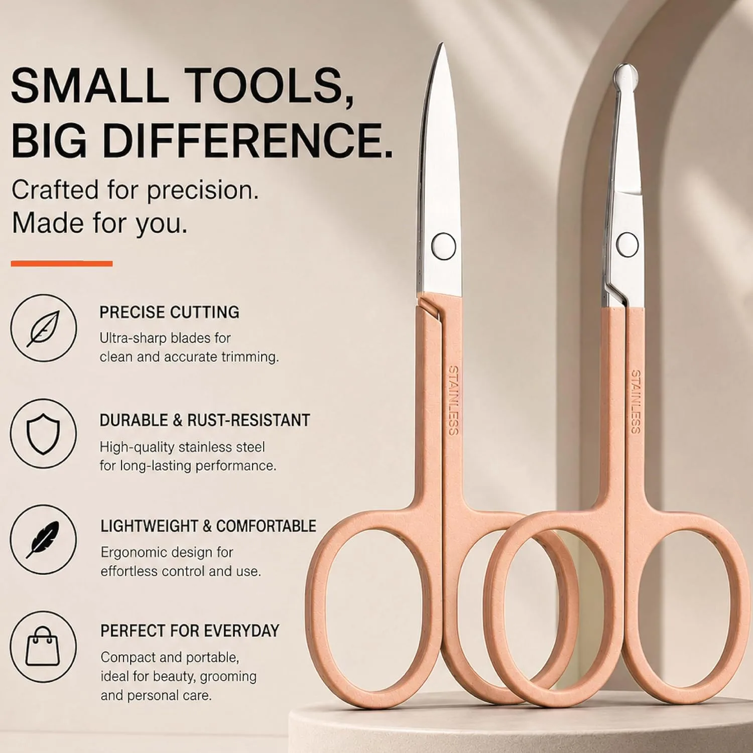 In-Depth Review: best nail clipper set - Beauté Secrets Manicure Kit, pedicure tools for feet, Nail Clipper, Manicure Pedicure kit for women and Men, 8 Beauté Secrets Manicure Ki - view 7