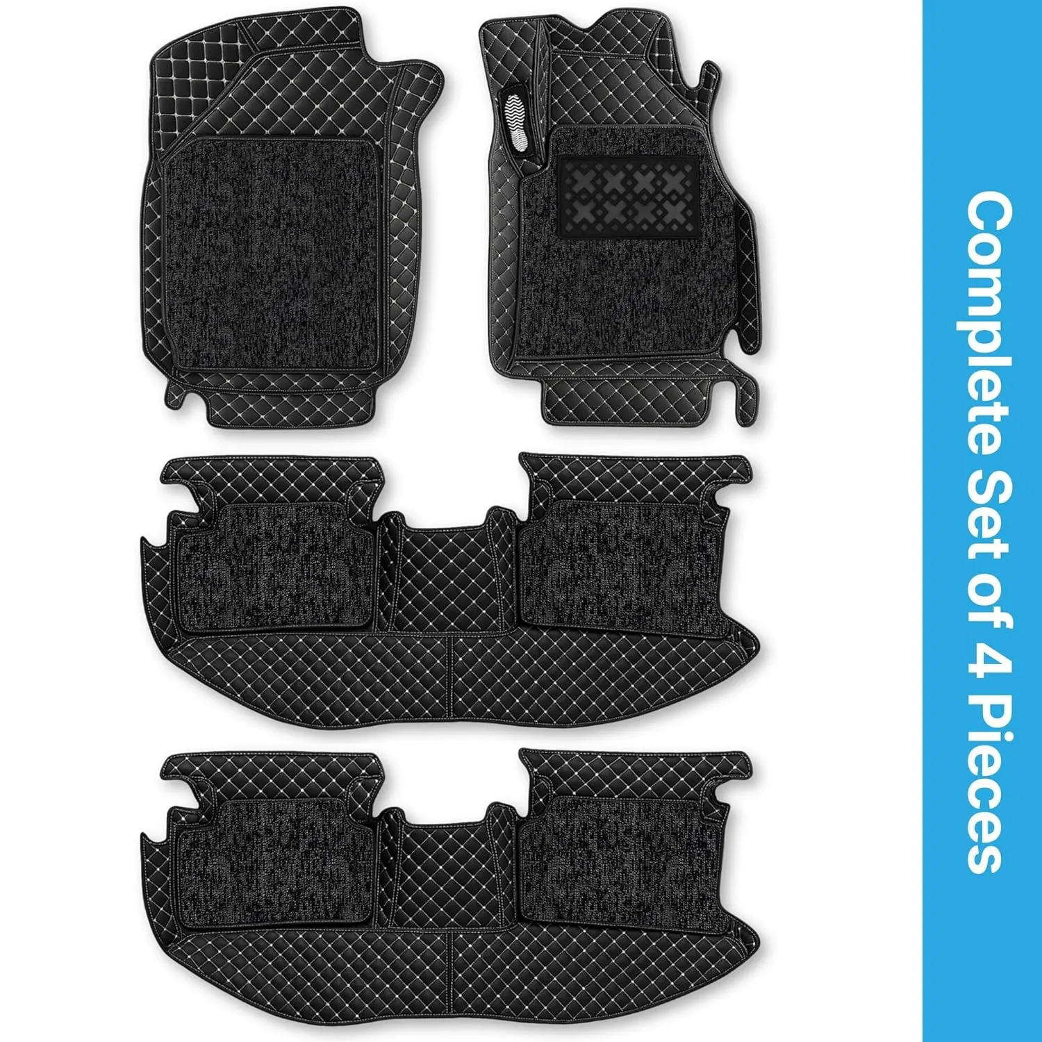 In-Depth Review: best car foot mats - KINGSWAY Accessories Premium 7D Car Floor Mats Only Compatible with Maruti Suzuki Ertiga Year 2025 Onwards All M 3 KINGSWAY Accessories Premium - view 2