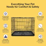 PETJOY Foldable Metal Cage - view 6