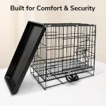 PETJOY Foldable Metal Cage - view 4