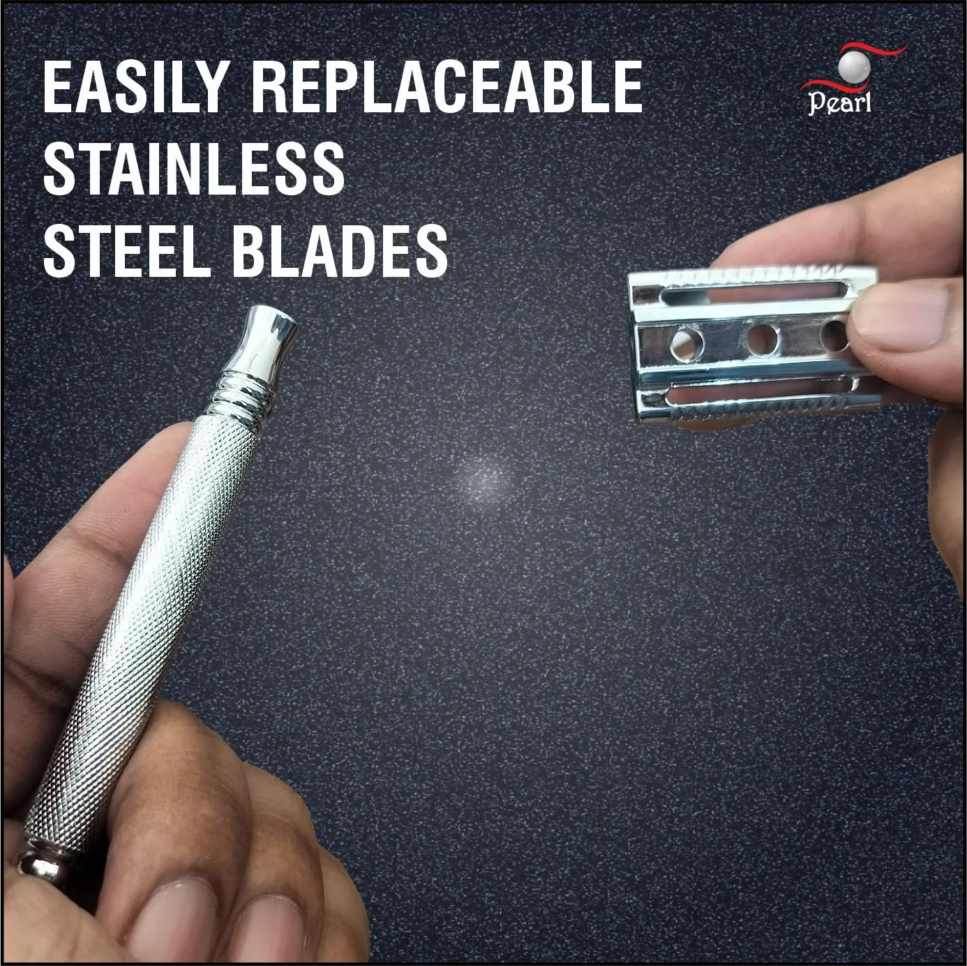 In-Depth Review: best shaving razor men - Pearl Shaving Double Edge Safety Razor (SS-01 CC-CHROME) made with Brass Metal- Classic & Traditional | Comp 7 Pearl Shaving Double Edge - view 6