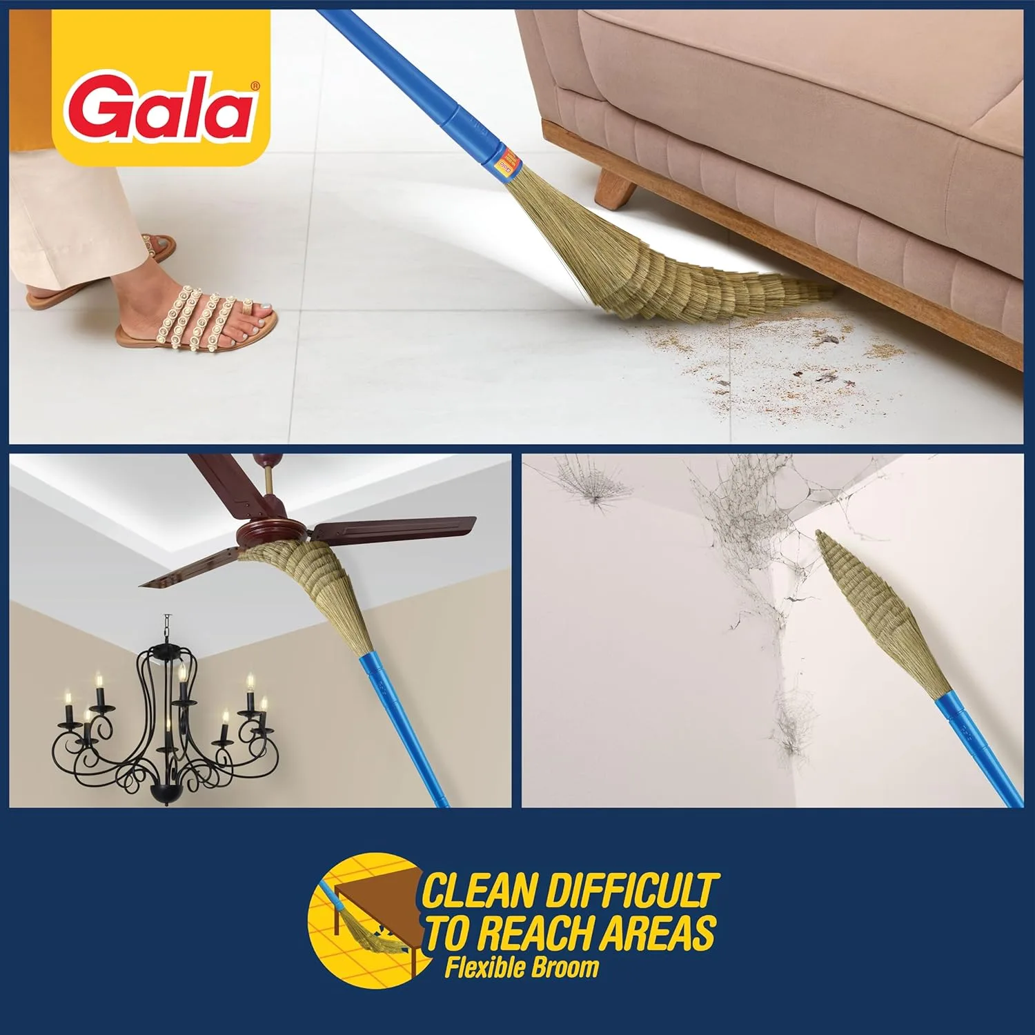 Gala No Dust Floor Broom - view 5