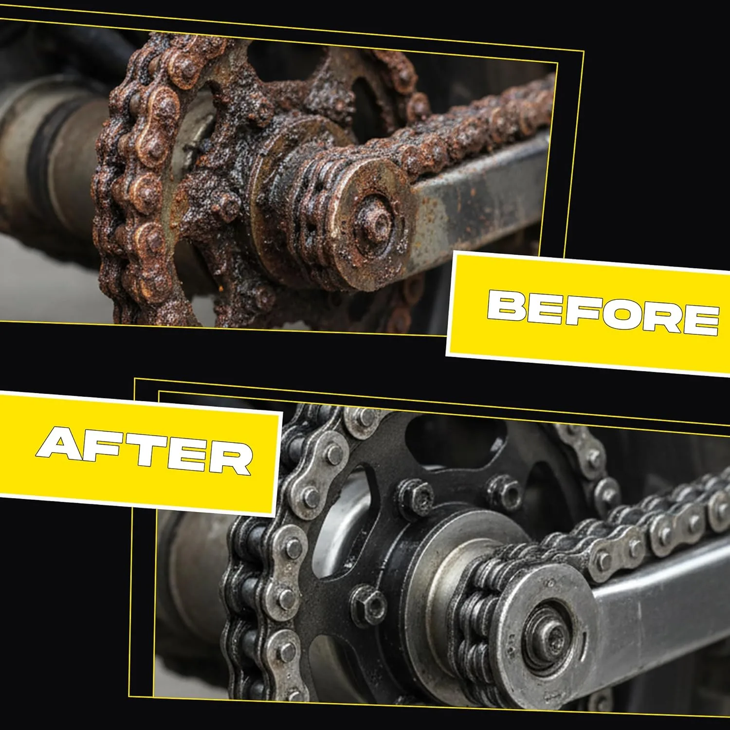 In-Depth Review: best bike cleaning kit - BLACKBIRD Bike Care Kit Chain Lube Spray 220ml, Chain Cleaner Spray 220ml, De-Rust 120ml, All in One Polish 7 BLACKBIRD Bike Care Kit Chain - view 6