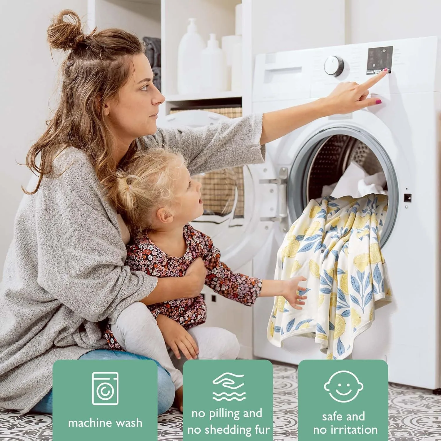 In-Depth Review: best baby hooded towel - Momcozy Baby Towel with Hooded – Ultra Soft & Absorbent Large Bath Towel Set for Comfort & G 7 Momcozy Baby Towel with Hoo - view 6