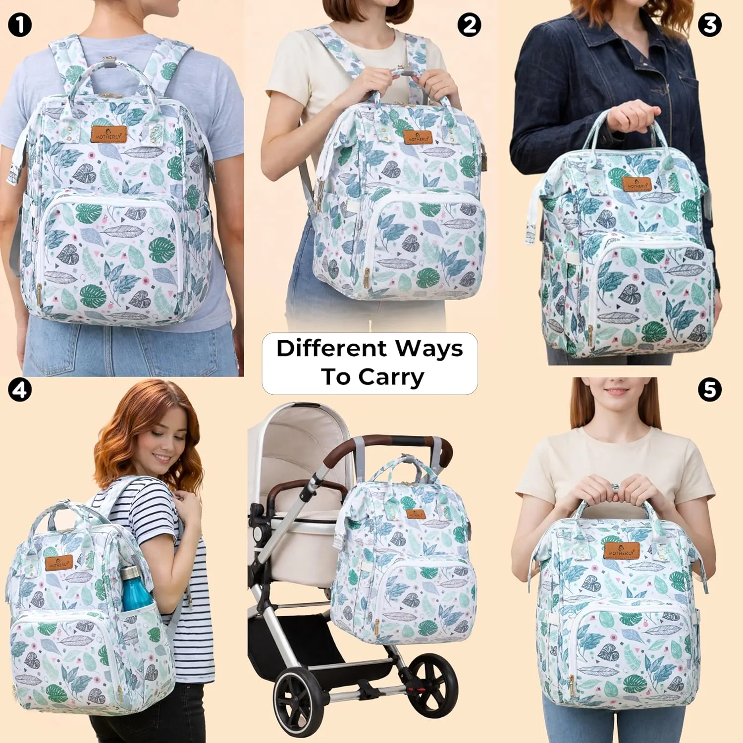 Motherly Patented Diaper Bag - view 8