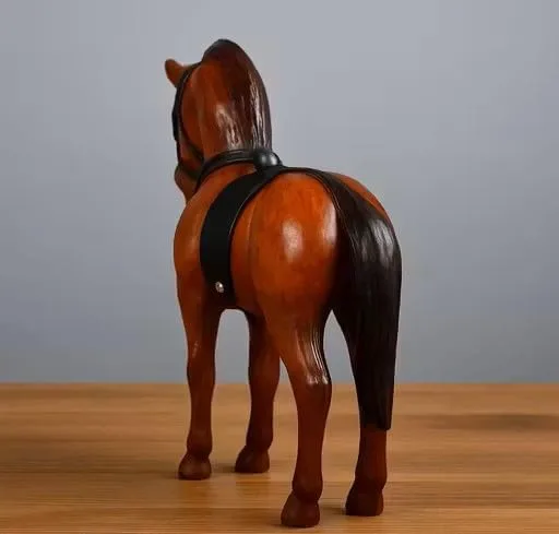 Handicraft Standing Horse Deco - view 3