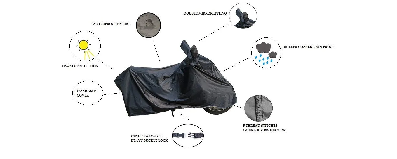best bike dust cover - RiderShine 100% Dust & Waterproo 2 RiderShine 100% Dust & Wa - view 2
