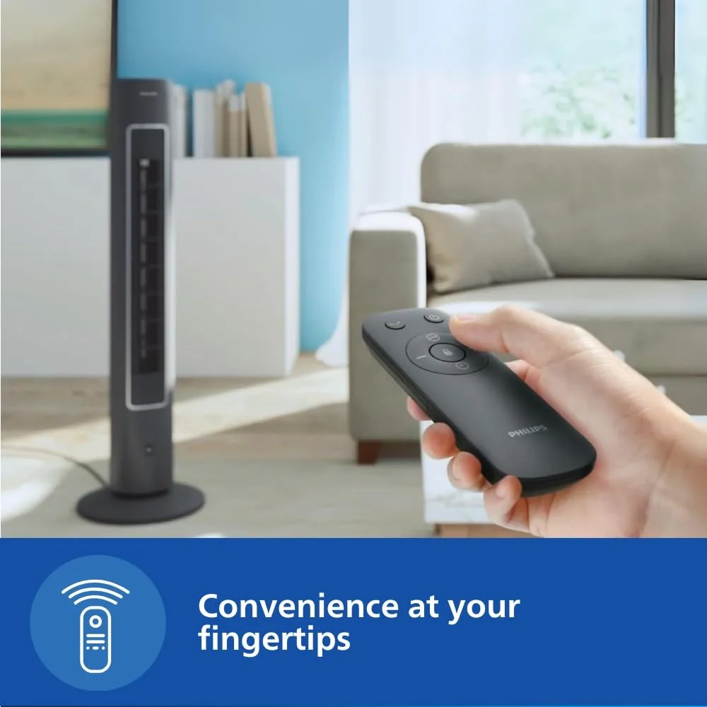 best tower fan - PHILIPS CX 5535/11 High Performance Bladele 5 PHILIPS CX 5535/11 High Per - view 5