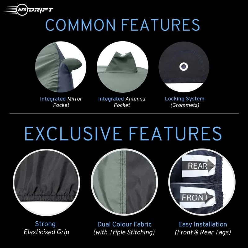 In-Depth Review: best car cover waterproof - NEODRIFT ‘SuperTech’ Car Cover for Hyundai Creta (Dolphin Antenna) (100% Water-Resistant, All 9 NEODRIFT ‘SuperTech - view 8