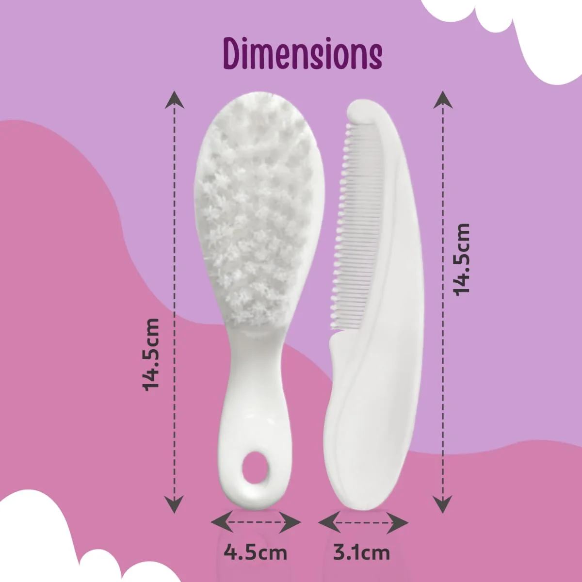 LuvLap Elegant Baby Comb & - view 6