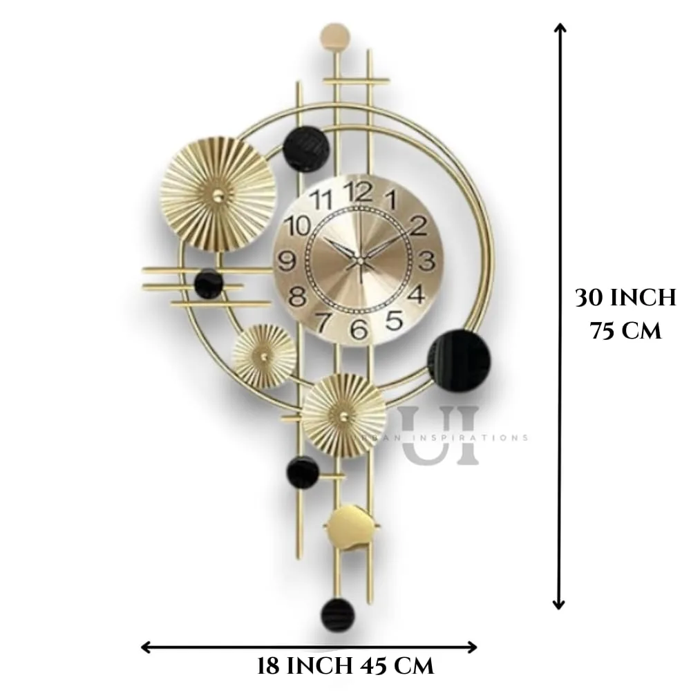 In-Depth Review: best wall clock home decor - Home Wall Clock for Living Room Stylish Latest Large Vintage Design Metal Frame Antique Pendulum Unique 10 Home Wall Clock for Livi - view 9