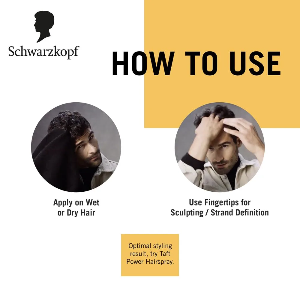 In-Depth Review: best hair gel men - Schwarzkopf TAFT Power V12 Hair Gel With Speed Hold Technology |Fast Drying formulation| Moisturising formula| No 9 best hair gel men view 7