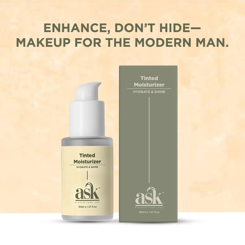 In-Depth Review: best bb cream - ASK Tinted Moisturizer Cream for Men 30ml | BB Cream | Improves Uneven Skin Tone | Lightweight | Non-Greasy | Hydrati 9 ASK Tinted Moisturizer - view 8