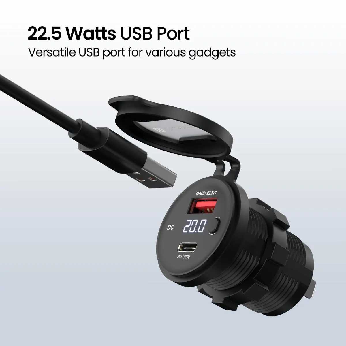 Portronics Spark 51W Multi-Veh - view 4