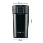 Borosil 260ml Coffeemate Bl - view 3