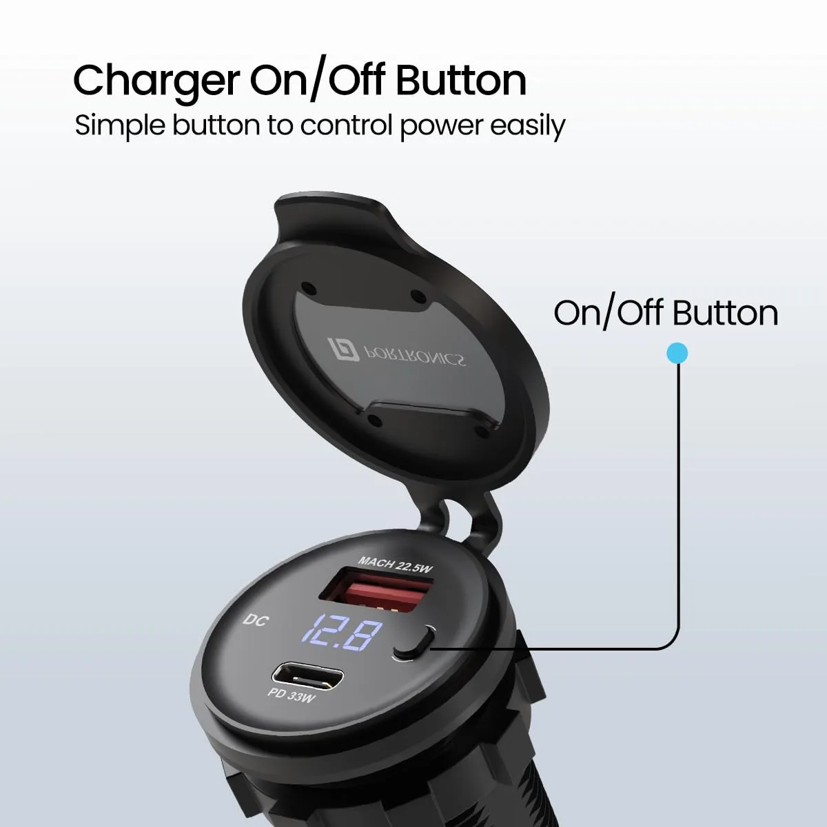 Portronics Spark 51W Multi-Veh - view 6