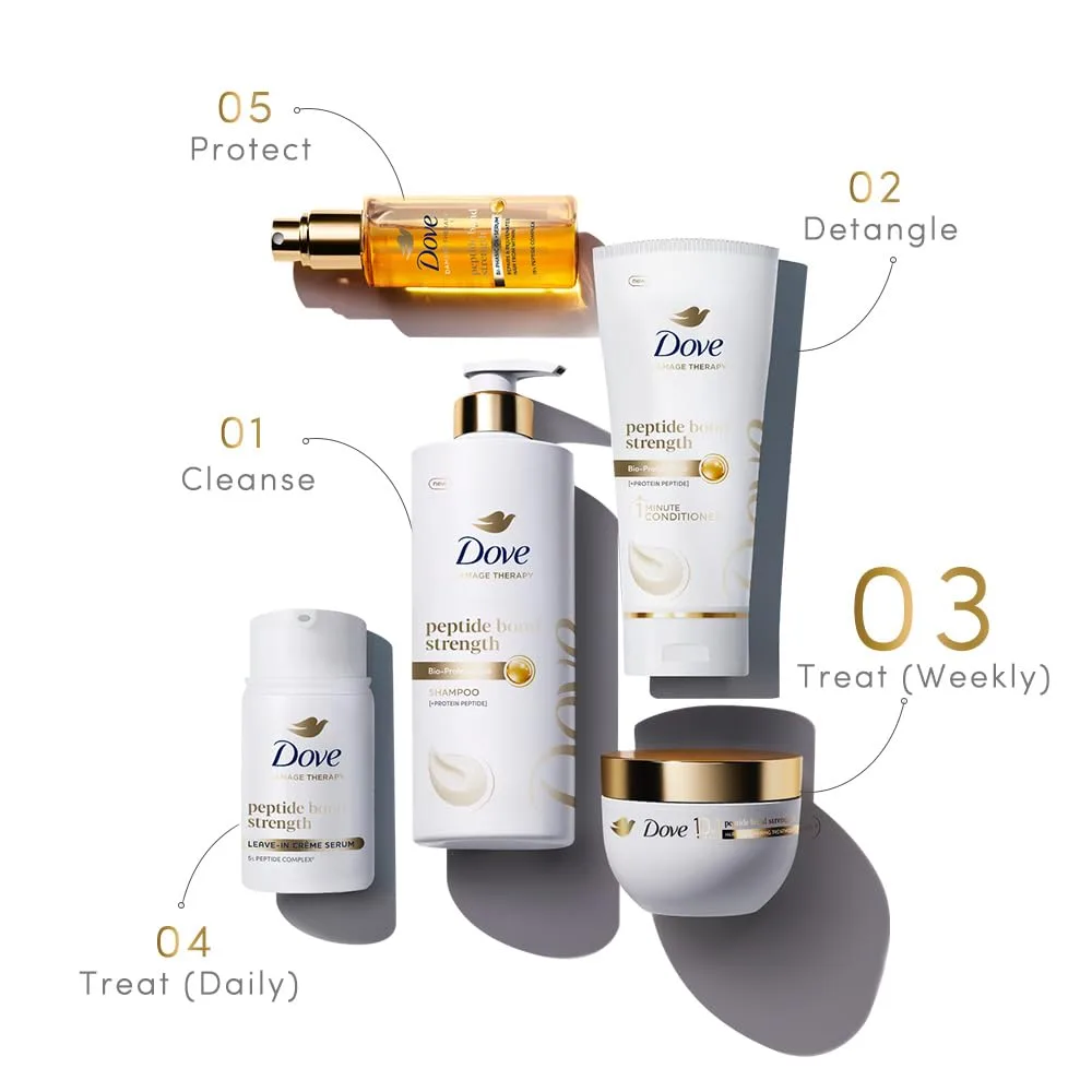 In-Depth Review: best hair spa cream - Dove 10in1 Peptide Bond Strength Hair Treatment Mask 300 ml |For Extremely Damaged Hair | with PROTEIN PEPTIDES 11 Dove 10in1 Peptide Bond - view 10