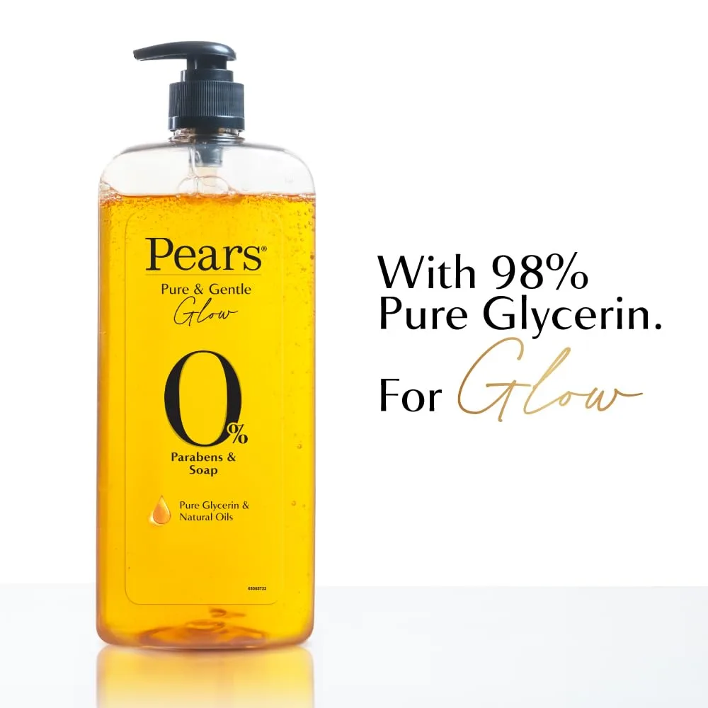 In-Depth Review: best liquid soap bathing - PEARS Pure & Gentle Body Wash, 750 ml, for Soft & Smooth Skin, with 98% Pure Glycerin & Nat 3 PEARS Pure & Gentle - view 2