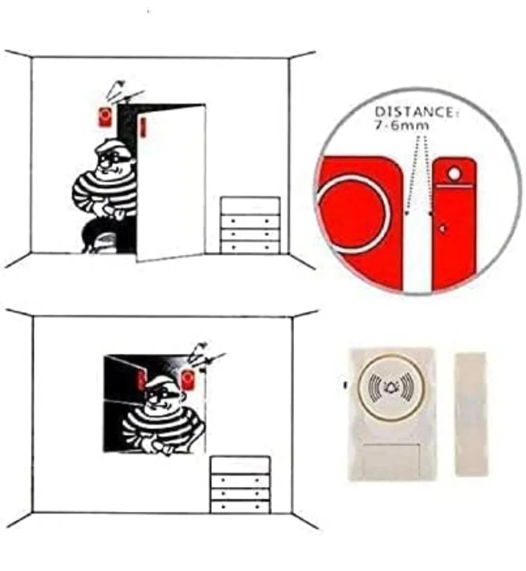 Door Security Alarm Sens - view 3