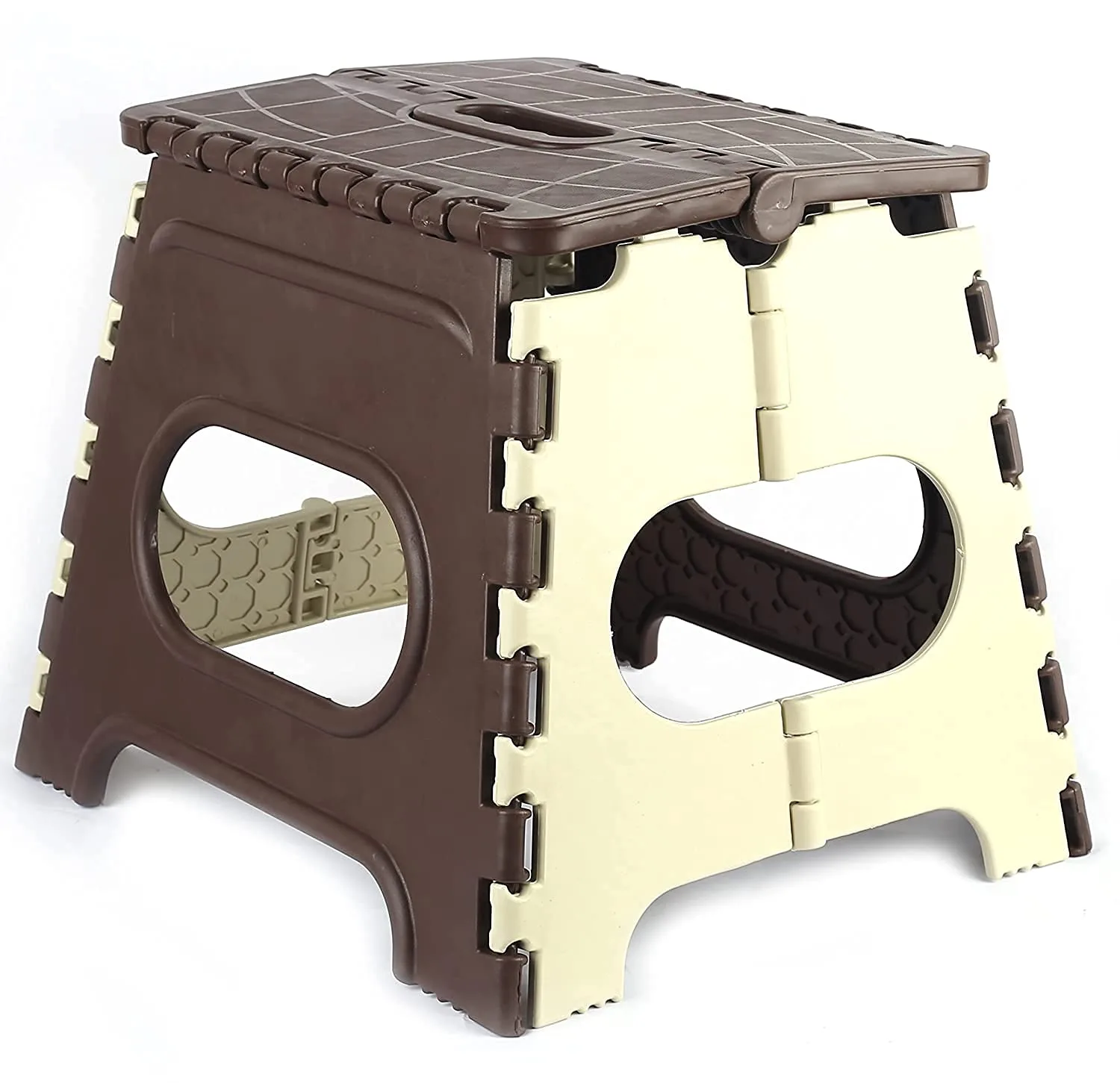 In-Depth Review: best baby step stool - 12 Inch Super Strong Folding Step Stool to Support Adults and Safe Enough for Kids. Opens Easy with One Flip. 3 12 Inch Super Strong F - view 2