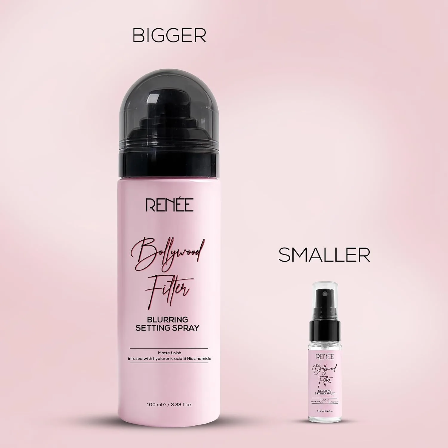 In-Depth Review: best setting spray makeup - RENEE Bollywood Filter Blurring Setting Spray for Face Makeup, Matte Finish & Pore Blur Effect with 10 RENEE Bollywood Filter Bl - view 9