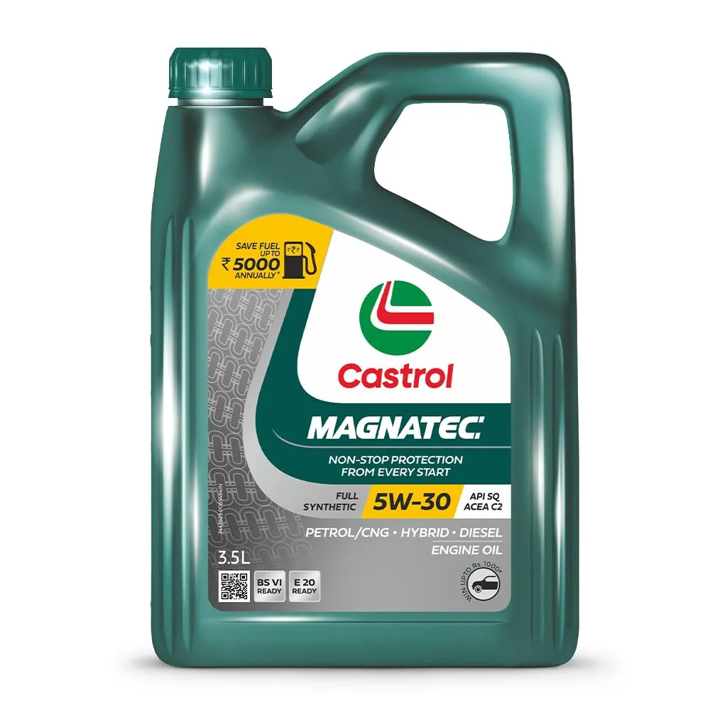 In-Depth Review: best car engine oil - Castrol MAGNATEC 3416662 Stop-Start 5W-30 Full Synthetic Engine Oil for Petrol, Diesel and CNG Cars (3.5L) | | 1 best car engine oil