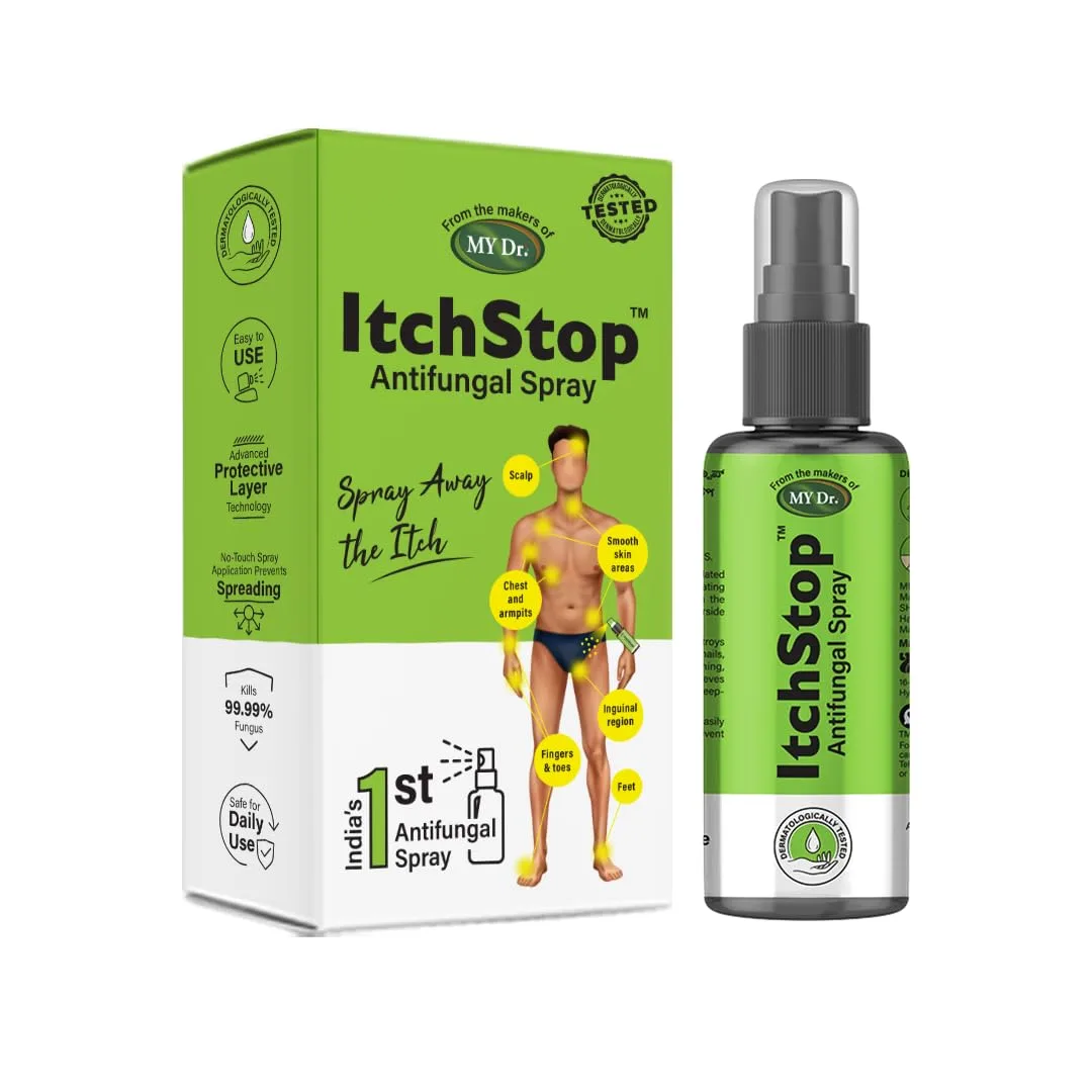 In-Depth Review: best talcum powder - ItchStop Antifungal Spray for Women & Men | Hands-Free Ayurvedic & Herbal Formula – Anti Bacterial, 1 best talcum powder