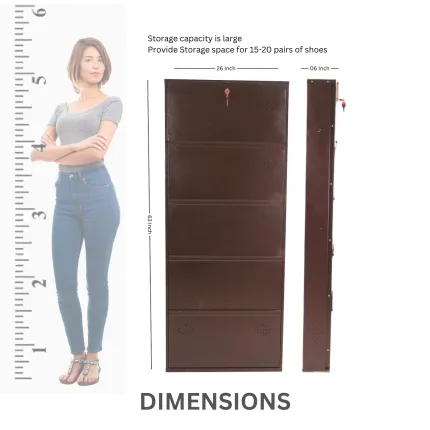 AAVATAR 5 Door Brown 26 Inc - view 2