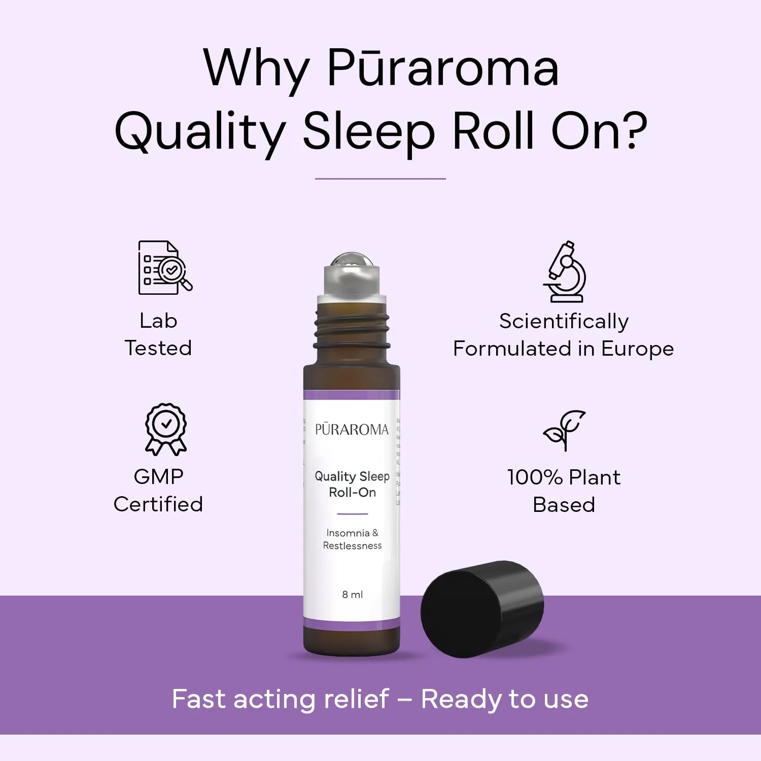 In-Depth Review: best travel motion sickness bands - Quality Sleep Roll-On 8ml | 100% Natural Essential Oil Blend | Promotes Deep Sleep, Eases Stress 8 Quality Sleep Roll-On 8ml | - view 7