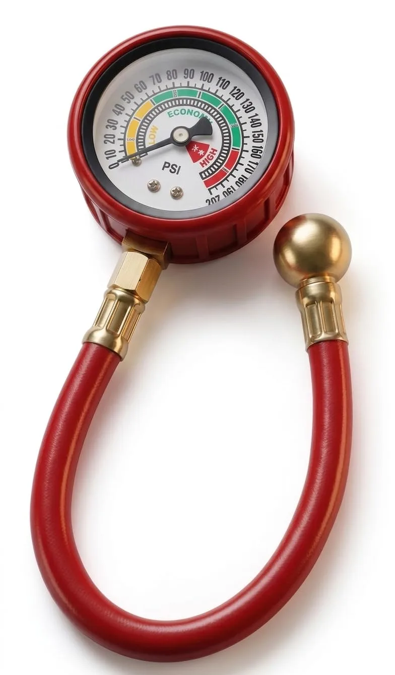 In-Depth Review: best bike tyre pressure gauge - Tire Pressure Analog Gauge with Hose – Heavy-Duty Air Pressure Checker for Car, Truck, Motorcycle, 2 Tire Pressure Analog Gauge with Hose – Heavy-Duty Air Pressure Checker for Car, Truck, Motorcycle, and Bike – Portable Manual PSI Meter (Pipe Hose Big Gauge) | | best bike tyre pressure gauge