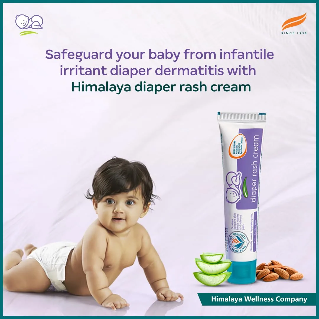 In-Depth Review: best baby diaper rash cream - Himalaya Baby Diaper Rash Cream (100g) | Relieves Rashes, reduces Redness & Irritation | With Aloe 3 Himalaya Baby Diaper Rash Cr - view 2