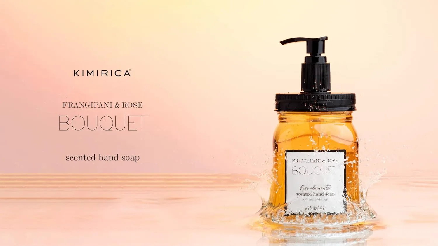 In-Depth Review: best hand wash liquid - Kimirica Bouquet Foaming Liquid Hand Wash Refill Pack with Goodness of Frangipani and Rose, 100% Vegan & 7 Kimirica Bouquet Foaming Liq - view 6
