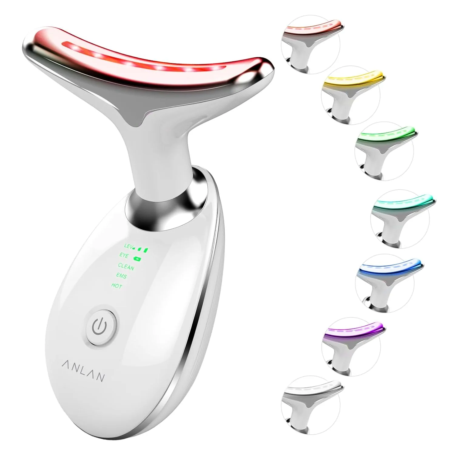 best led facial device – Anlan Red Light Therapy Face Massag