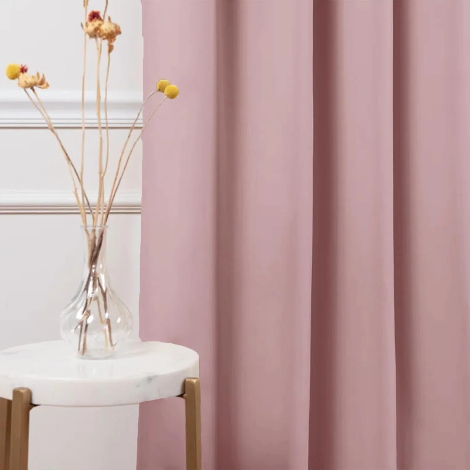 In-Depth Review: best window curtains blackout - HOMEMONDE 100% Complete Blackout Curtains for Window 5 Feet – Room Privacy Room Darkening Curta 5 HOMEMONDE 100% Complete Black - view 4