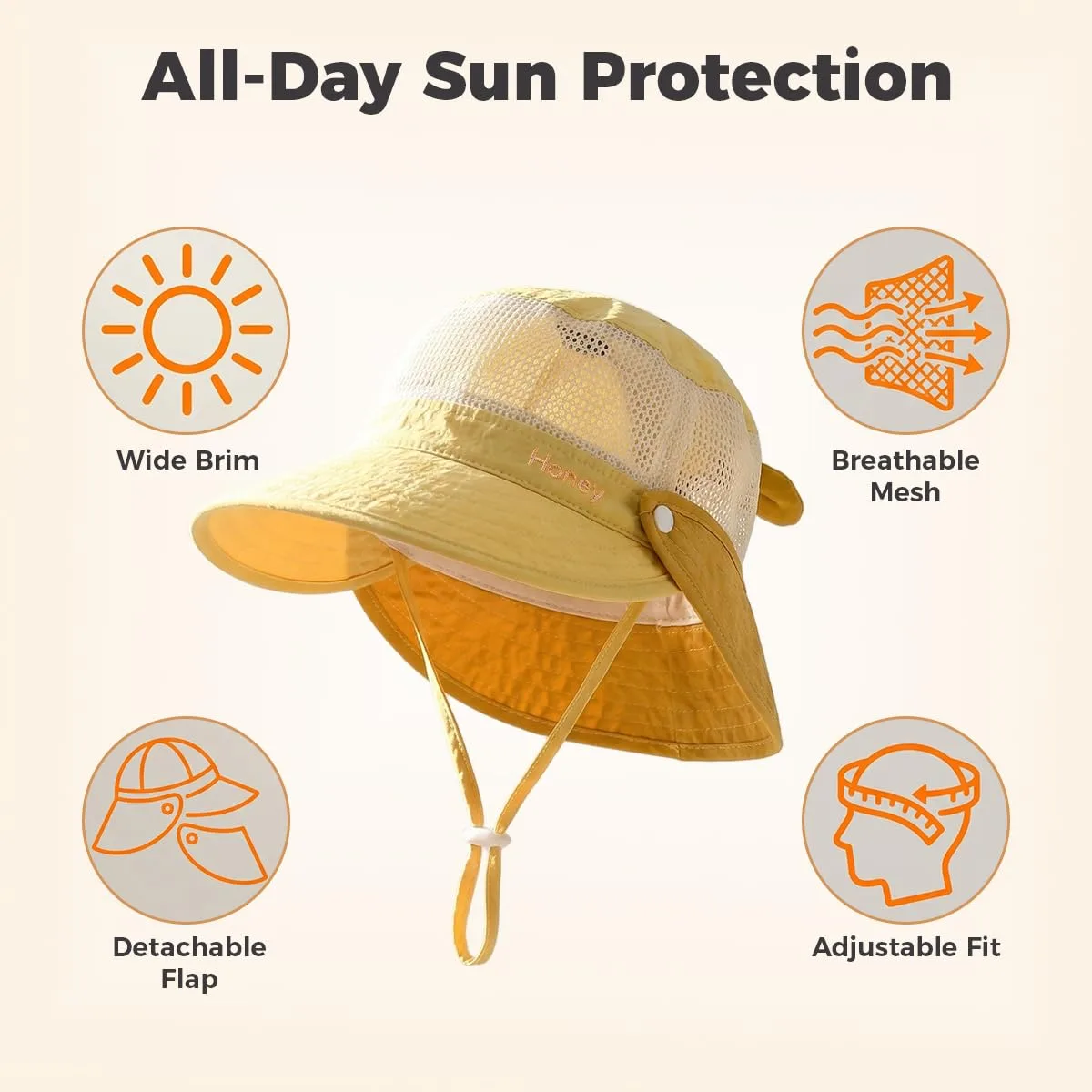 SNOWIE SOFT® Baby Sun Hat - view 3