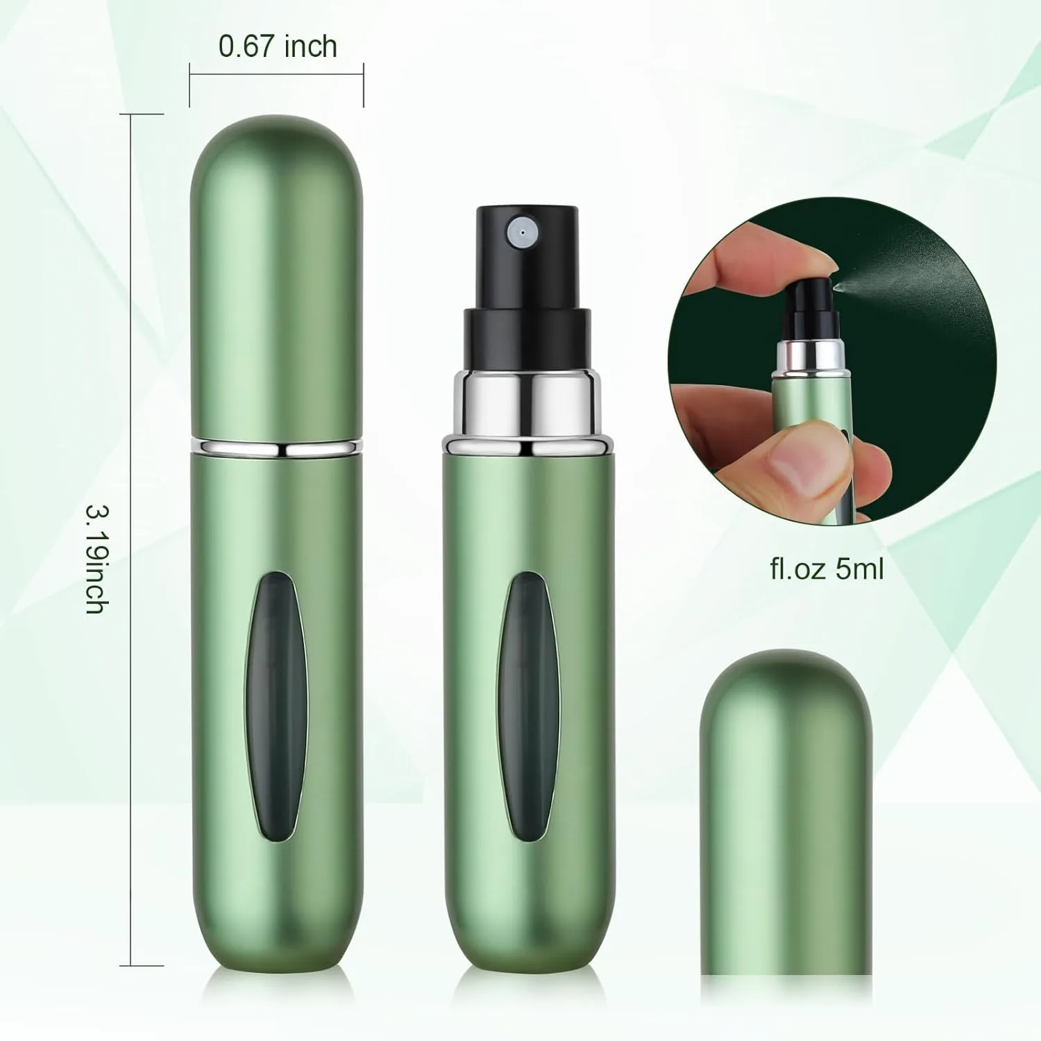 Refillable Perfume Bottle Trav - view 2