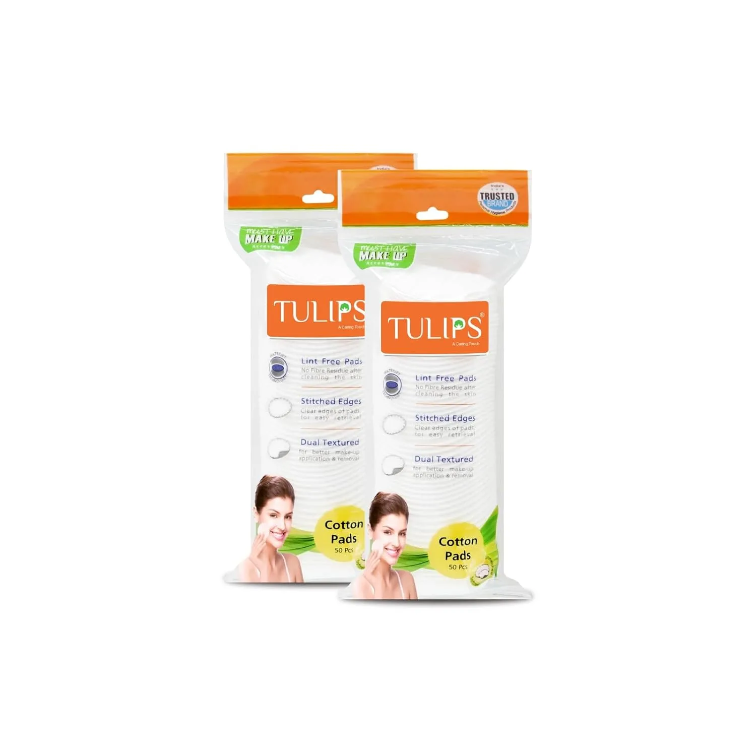 In-Depth Review: best makeup wipes - Tulips 50 Round Facial Cotton Pads in a Ziplock Bag (Pack of 2); Made from 100% Pure Soft Cotton, Best for Applyi 1 best makeup wipes