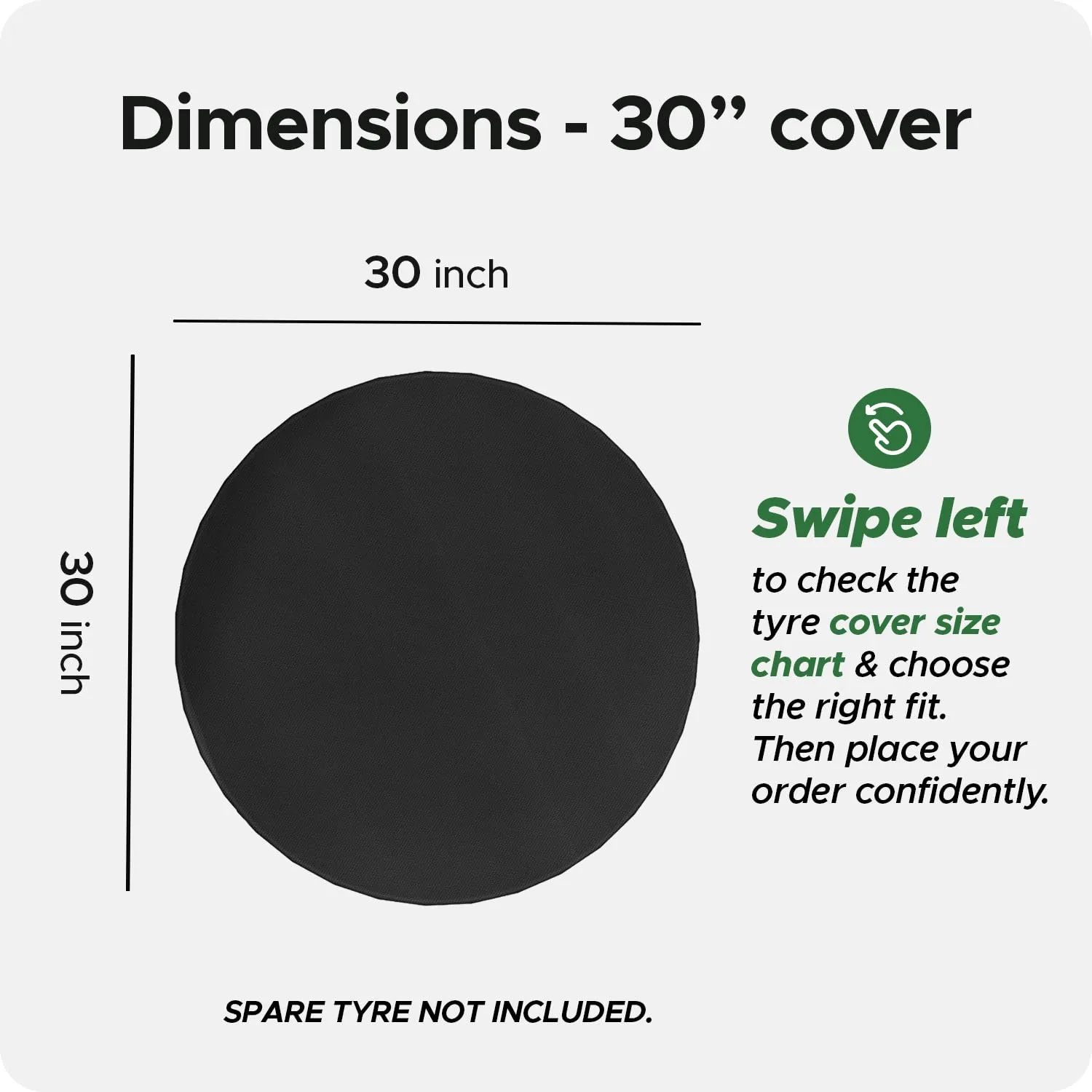 Spare Tyre Cover | Heavy- - view 3
