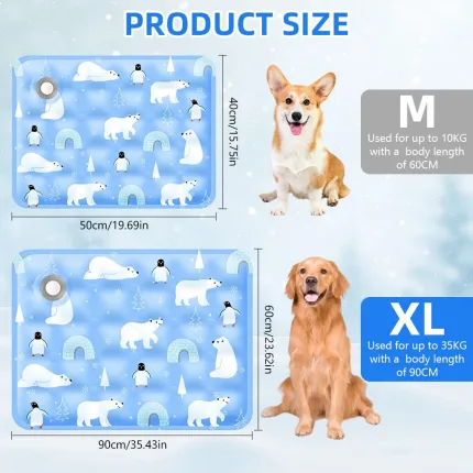 Qpets® Pet Cooling Mat for - view 2