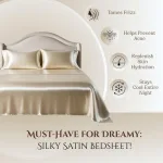 Filbert® Satin Bedsheet with - view 6